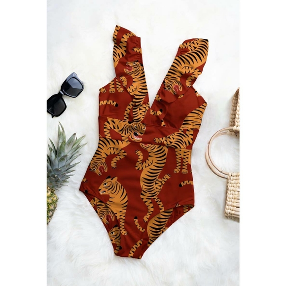 Andra Plunge One-Piece - Picture 1 of 1